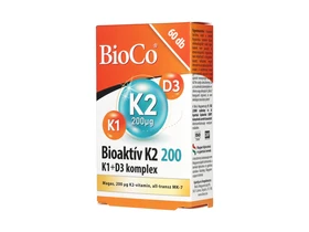 BioCo Bioaktív K2 200 K1+D3 komplex 60db BioCo Bioaktív K2 200 K1+D3 komplex 60db