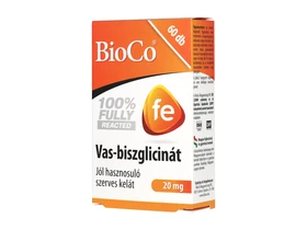 BioCo Vas-biszglicinát 20 mg tabletta 60 db BioCo Vas-biszglicinát 20 mg tabletta 60 db