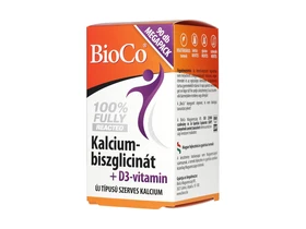 BioCo Kalcium-biszglicinát + D3-vitamin MEGAPACK 90db BioCo Kalcium-biszglicinát + D3-vitamin MEGAPACK 90db