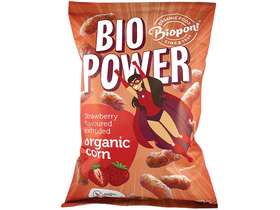 Extrudált kukorica valódi eperporral, gluténmentes 70g Extrudált kukorica valódi eperporral, gluténmentes 70g