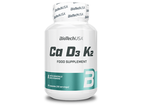 BioTech USA Calcium D3 K2 vitamin kapszula 90db BioTech USA Calcium D3 K2 vitamin kapszula 90db