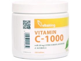 Vitaking C-1000 Bioflav. Acerola + citrus 200db Vitaking C-1000 Bioflav. Acerola + citrus 200db