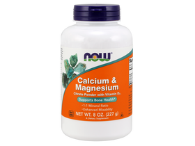 Now Calcium Magnesium Citrat 227g por Now Calcium Magnesium Citrat 227g por
