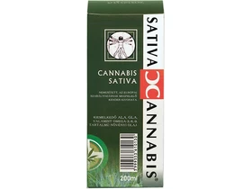 Cannabis Sativa Cannabionid olaj 200 ml