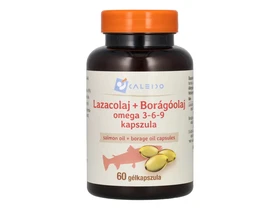 Caleido LAZACOLAJ + BORÁGÓOLAJ omega 3-6-9 gélkapszula 60 db Caleido LAZACOLAJ + BORÁGÓOLAJ omega 3-6-9 gélkapszula 60 db