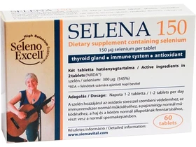 Selena 150 µg tabletta 60db Selena 150 µg tabletta 60db