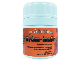 Króm-Inulin tabletta 120db 500mg (Dr. Aliment) Króm-Inulin tabletta 120db 500mg (Dr. Aliment)