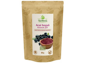 BioMenü BIO ACAI bogyó kivonat por 60 g BioMenü BIO ACAI bogyó kivonat por 60 g