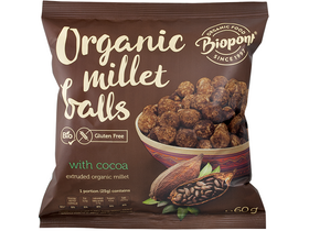 Extrudált kölesgolyó kakaós 60g Extrudált kölesgolyó kakaós 60g