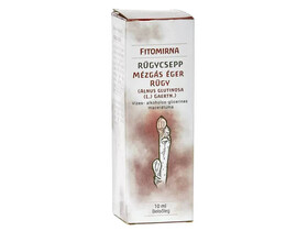 Fitomirna Mézgás Éger rügycsepp 10ml Fitomirna Mézgás Éger rügycsepp 10ml