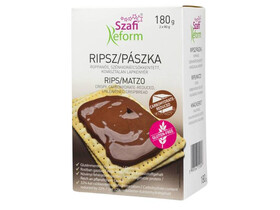Szafi Reform szénhidrátcsökkentett ripsz / pászka (gluténmentes) 180g Szafi Reform szénhidrátcsökkentett ripsz / pászka (gluténmentes) 180g
