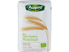 Biopont BIO Rozsliszt teljes kiőrlésű (RL-190) 1 kg Biopont BIO Rozsliszt teljes kiőrlésű (RL-190) 1 kg