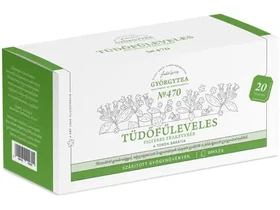 Györgytea Tüdőfűleveles filteres teakeverék (A torok barátja) 20 db Györgytea Tüdőfűleveles filteres teakeverék (A torok barátja) 20 db