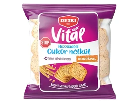 Detki Vitál CukorStop Háztartási keksz 180g Detki Vitál CukorStop Háztartási keksz 180g