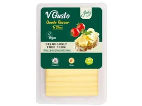 Gusto Vegan Gouda ízű szeletelt 140g Gusto Vegan Gouda ízű szeletelt 140g