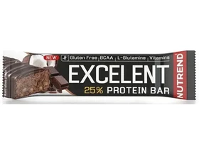 Nutrend Excelent protein szelet 25% Csokoládé - Kókusz 85 g Nutrend Excelent protein szelet 25% Csokoládé - Kókusz 85 g