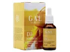 GAL D3 vitamin 30ml 4000NE ST. GAL D3 vitamin 30ml 4000NE ST.