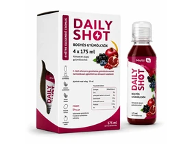 Multi 4U Daily Shot - Bogyós gyümölcsök 4x175 ml Multi 4U Daily Shot - Bogyós gyümölcsök 4x175 ml