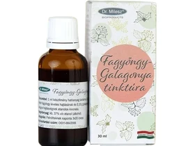 Dr. Milesz Fagyöngy-Galagonya tinktúra 30 ml Dr. Milesz Fagyöngy-Galagonya tinktúra 30 ml