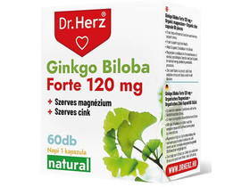 Dr.Herz Ginkgo  Biloba Forte 120 mg 60db Dr.Herz Ginkgo  Biloba Forte 120 mg 60db