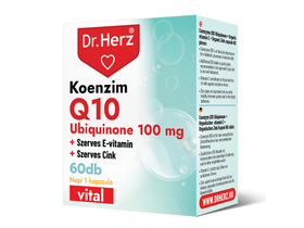 Dr. Herz Koenzim Q10 100 mg kapszula Dr. Herz Koenzim Q10 100 mg kapszula