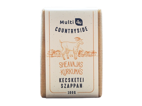 Multi 4U Countryside Sheavajas-kurkumás Kecsketej szappan 100g