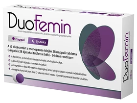 DuoFemin Étrend-kiegészítő tabletta 28db+28db DuoFemin Étrend-kiegészítő tabletta 28db+28db