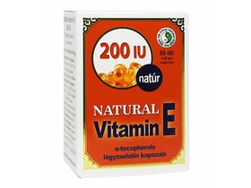 Dr. Chen E-vitamin lágyzselatin kapszula 60db 200mg Dr. Chen E-vitamin lágyzselatin kapszula 60db 200mg
