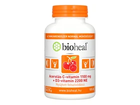 Bioheal Acerolás C-vitamin 1100mg + D3 2200NE 105db Bioheal Acerolás C-vitamin 1100mg + D3 2200NE 105db