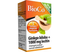 BioCo Ginkgo Biloba 1000 mg + Lecitin MegaPack kapszula 90db BioCo Ginkgo Biloba 1000 mg + Lecitin MegaPack kapszula 90db