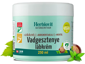 Herbiovit Vadgesztenyés lábkrém 250ml Herbiovit Vadgesztenyés lábkrém 250ml