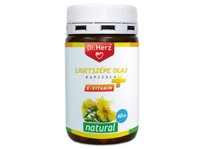 Dr. Herz Ligetszépe olaj + E-vitamin kapszula 60 db Dr. Herz Ligetszépe olaj + E-vitamin kapszula 60 db