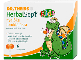 HErbalsept nyalóka torokfájásra 6db HErbalsept nyalóka torokfájásra 6db