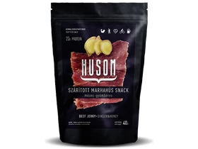 Husom szárított marhahús snack mézes-gyömbéres 40 g Husom szárított marhahús snack mézes-gyömbéres 40 g