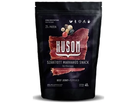 Husom szárított marhahús snack törtborsos 40 g Husom szárított marhahús snack törtborsos 40 g