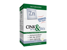 Interherb Szerves Cink és Réz 60db Interherb Szerves Cink és Réz 60db