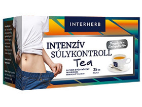 INTERHERB Intenzív Súlykontroll tea 25 filter INTERHERB Intenzív Súlykontroll tea 25 filter