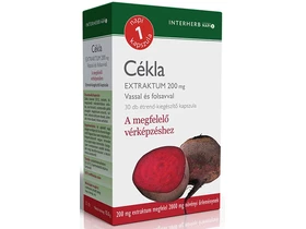 Interherb NAPI1 Cékla Extraktum 200 mg kapszula 30 db Interherb NAPI1 Cékla Extraktum 200 mg kapszula 30 db
