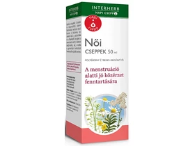 Interherb Napi Csepp Női cseppek 50 ml Interherb Napi Csepp Női cseppek 50 ml