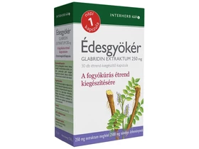 Interherb NAPI1 Édesgyökér Extraktum kapszula 30 db Interherb NAPI1 Édesgyökér Extraktum kapszula 30 db