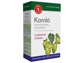 Interherb NAPI1 Komló Extraktum 60 mg 30 db Interherb NAPI1 Komló Extraktum 60 mg 30 db