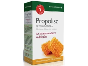 Interherb NAPI1 Propolisz Extraktum 250 mg 30db Interherb NAPI1 Propolisz Extraktum 250 mg 30db