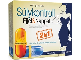 Interherb Súlykontroll kapszula 2x60db Interherb Súlykontroll kapszula 2x60db