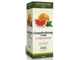 INTERHERB VITAL Grapefruitmag csepp C-vitaminnal 20ml INTERHERB VITAL Grapefruitmag csepp C-vitaminnal 20ml