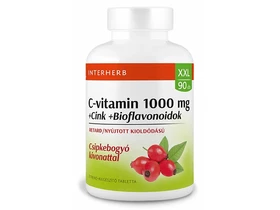 INTERHERB XXL C-vitamin 1000 mg +Cink +Bioflavonoidok 90db INTERHERB XXL C-vitamin 1000 mg +Cink +Bioflavonoidok 90db