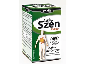 JutaVit Aktív szén tabletta 250 mg 50db