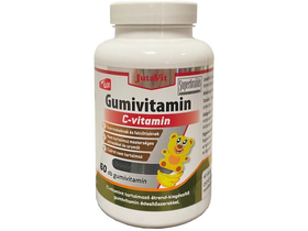 JutaVit Gumivitamin C-vitamin Cukormentes Banán ízű 60 db JutaVit Gumivitamin C-vitamin Cukormentes Banán ízű 60 db