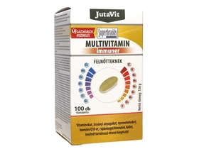 JutaVit Multivitamin Immuner felnőtteknek filmtabletta 100db JutaVit Multivitamin Immuner felnőtteknek filmtabletta 100db