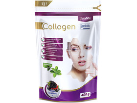 JutaVit Collagen Komplex italpor 400g Szeder és fekete ribizli ízben