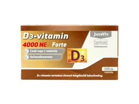 JutaVit D3 vitamin 4000NE (100µg) FORTE 100db JutaVit D3 vitamin 4000NE (100µg) FORTE 100db